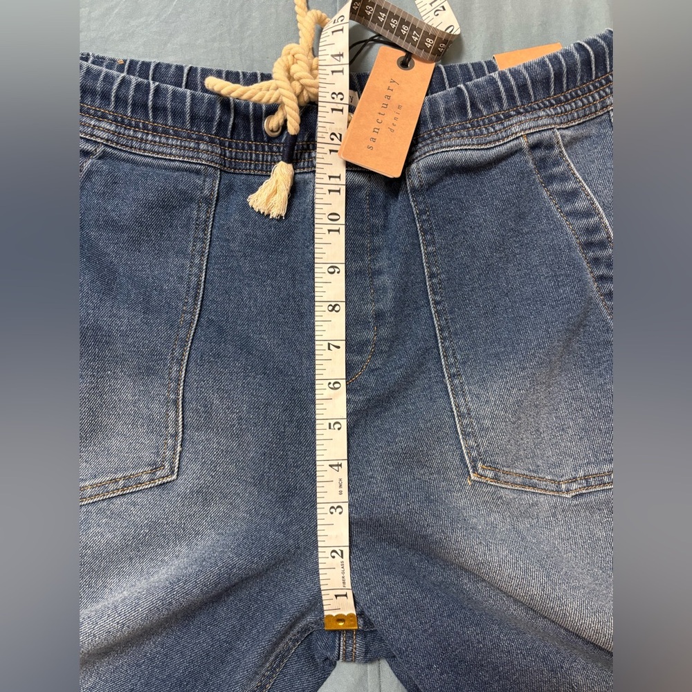 NWT Sanctuary High Rise Light Barrel Jeans - Picture 9 of 12